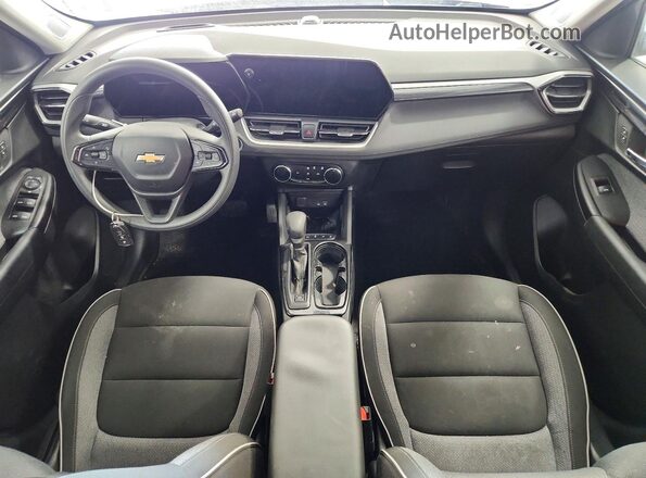 KL79MMSL6RB033660 2024 CHEVROLET TRAILBLAZER Maroon Dashboard view