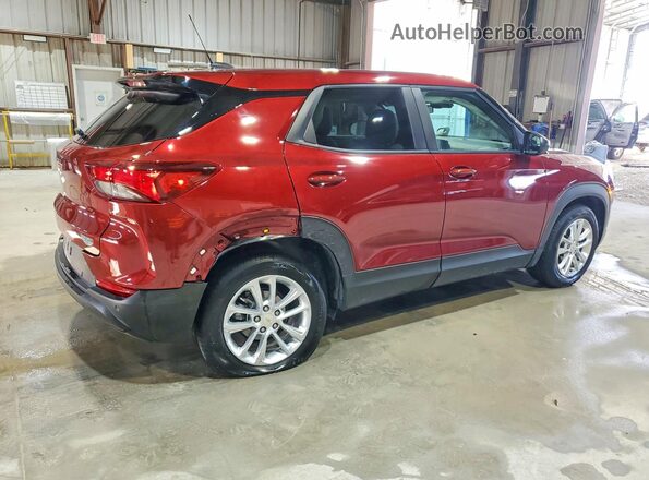 KL79MMSL7SB142778 2025 CHEVROLET TRAILBLAZER Red Rear right