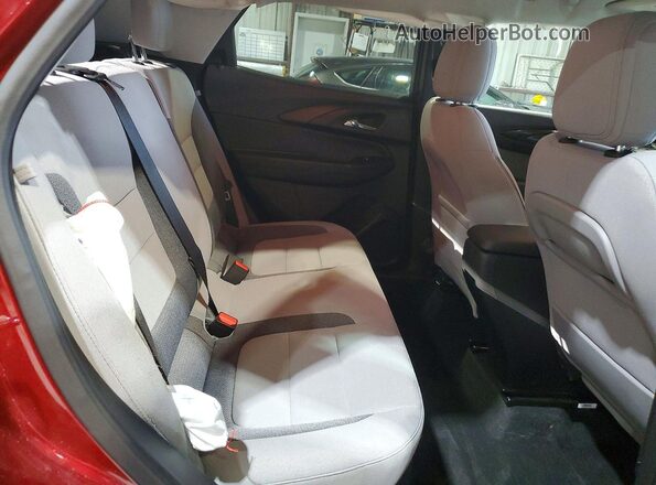 KL79MMSL7SB142778 2025 CHEVROLET TRAILBLAZER Red Rear interior view