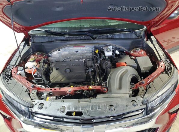 KL79MMSL7SB142778 2025 CHEVROLET TRAILBLAZER Red Engine compartment view