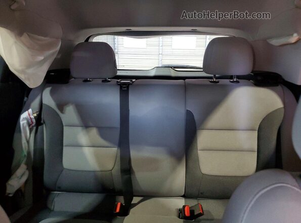 KL79MMSL7SB142778 2025 CHEVROLET TRAILBLAZER Red Rear seats view