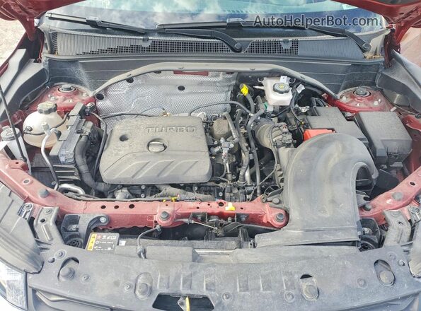 KL79MMSL7SB180799 2025 CHEVROLET TRAILBLAZER Maroon Вид підкапотного простору