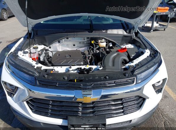 KL79MMSL7TB183882 2026 CHEVROLET TRAILBLAZER White Widok z tyłu