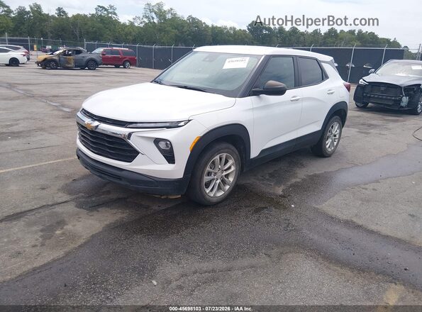 KL79MMSLXRB132448 2024 CHEVROLET TRAILBLAZER White Przód lewy