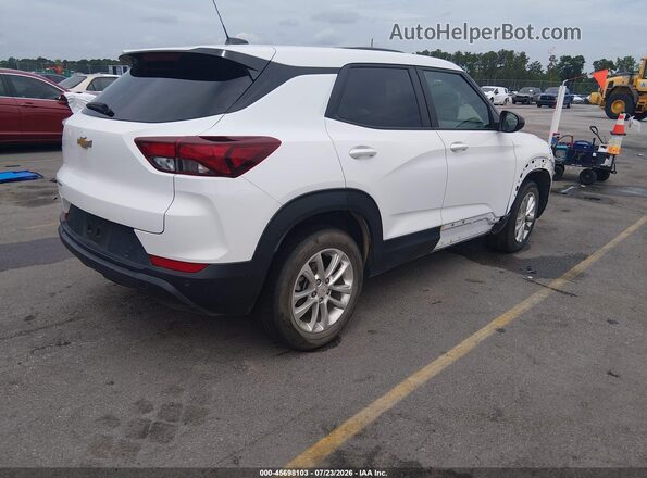 KL79MMSLXRB132448 2024 CHEVROLET TRAILBLAZER White Tył prawy