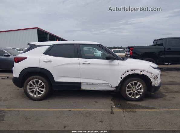 KL79MMSLXRB132448 2024 CHEVROLET TRAILBLAZER White Widok wnętrza z tyłu
