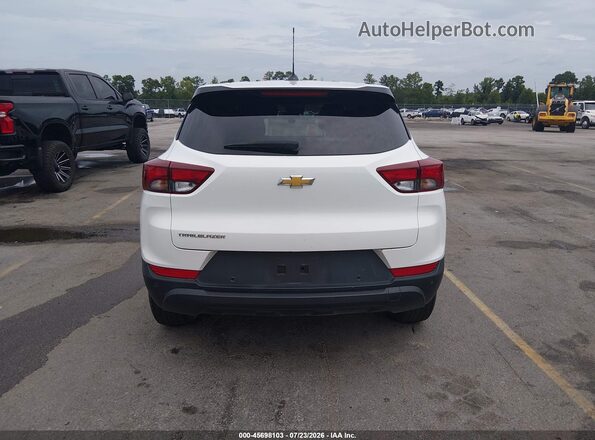 KL79MMSLXRB132448 2024 CHEVROLET TRAILBLAZER White 