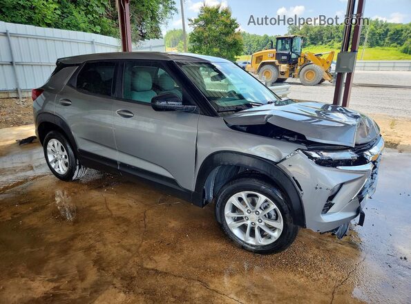 KL79MMSLXSB133394 2025 CHEVROLET TRAILBLAZER Gray Przód prawy