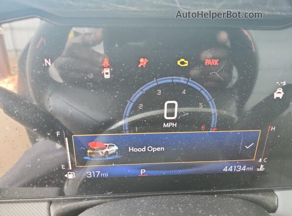 KL79MMSLXSB133394 2025 CHEVROLET TRAILBLAZER Gray 