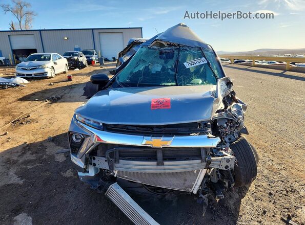 KL79MMSLXSB156643 2025 CHEVROLET TRAILBLAZER Gray Widok z przodu