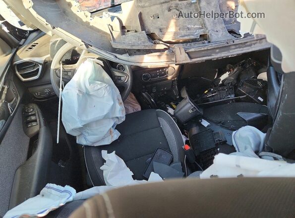 KL79MMSLXSB156643 2025 CHEVROLET TRAILBLAZER Gray Widok deski rozdzielczej