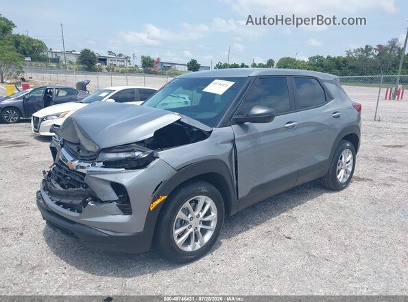 KL79MMSLXTB004718 2026 CHEVROLET TRAILBLAZER Серый Передняя левая четверть