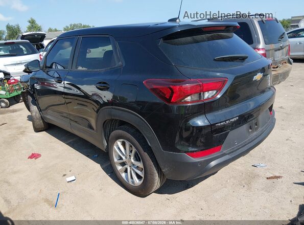 KL79MMSP0SB096701 2025 CHEVROLET TRAILBLAZER Black Rear left