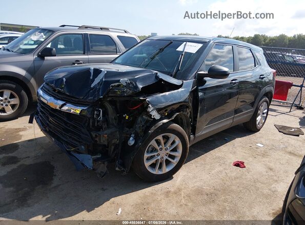 KL79MMSP0SB096701 2025 CHEVROLET TRAILBLAZER Black Front left