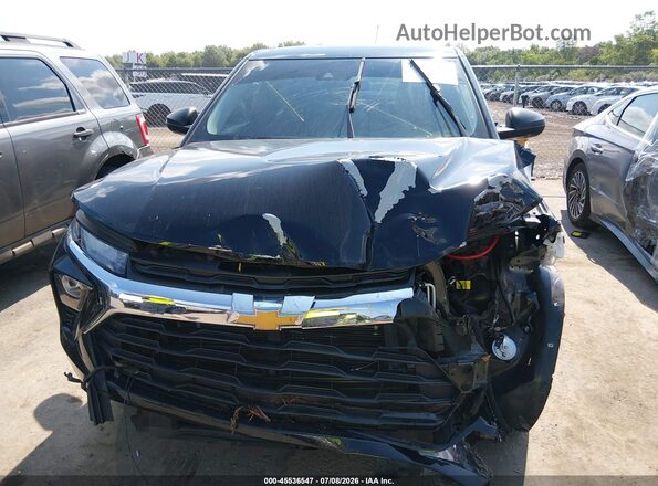 KL79MMSP0SB096701 2025 CHEVROLET TRAILBLAZER Black Instrument cluster view