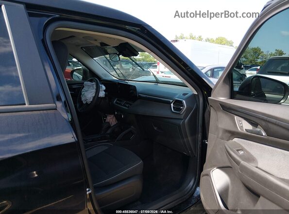 KL79MMSP0SB096701 2025 CHEVROLET TRAILBLAZER Black Front interior view