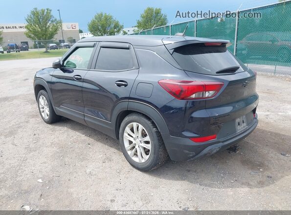 KL79MNSL0MB108898 2021 CHEVROLET TRAILBLAZER Dark Blue Հետևի ձախ