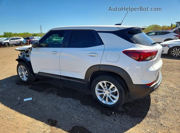 KL79MNSL4RB035025 2024 CHEVROLET TRAILBLAZER White Հետևի ձախ