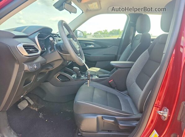 KL79MNSL5MB030764 2021 CHEVROLET TRAILBLAZER Red Vista interior delantera