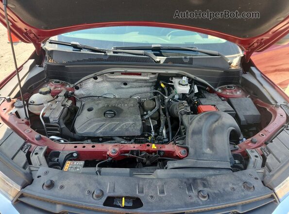KL79MNSL5MB030764 2021 CHEVROLET TRAILBLAZER Red Vista interior trasera