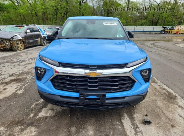 KL79MNSL6RB096036 2024 CHEVROLET TRAILBLAZER Синий Вид спереди