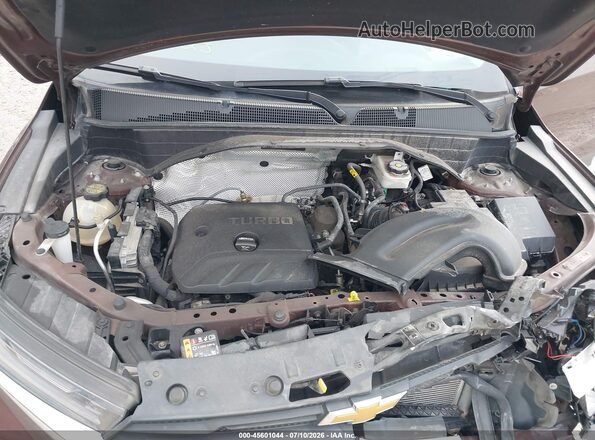 KL79MNSL7NB007925 2022 CHEVROLET TRAILBLAZER Brown Вид ззаду