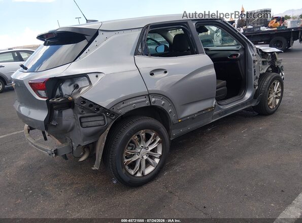 KL79MNSLXPB195665 2023 CHEVROLET TRAILBLAZER Silver Tył prawy