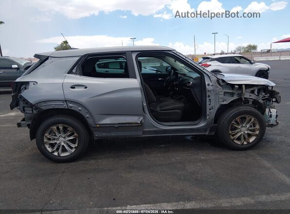 KL79MNSLXPB195665 2023 CHEVROLET TRAILBLAZER Silver Widok wnętrza 360 stopni