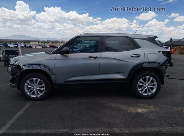 KL79MNSLXPB195665 2023 CHEVROLET TRAILBLAZER Silver 