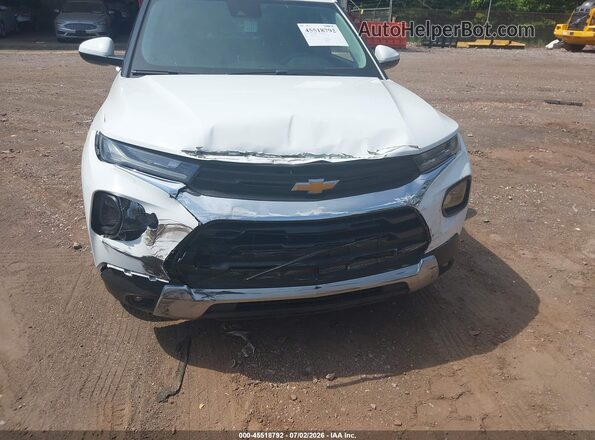 KL79MPS20PB012261 2023 CHEVROLET TRAILBLAZER Белый Вид спереди