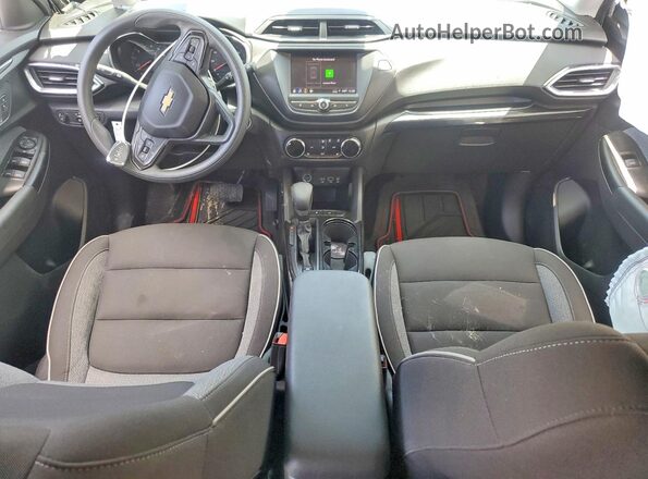 KL79MPS20PB187738 2023 CHEVROLET TRAILBLAZER Black წინა პანელის ხედი