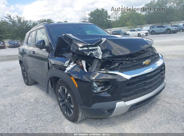 KL79MPS21NB106615 2022 CHEVROLET TRAILBLAZER Black Front view