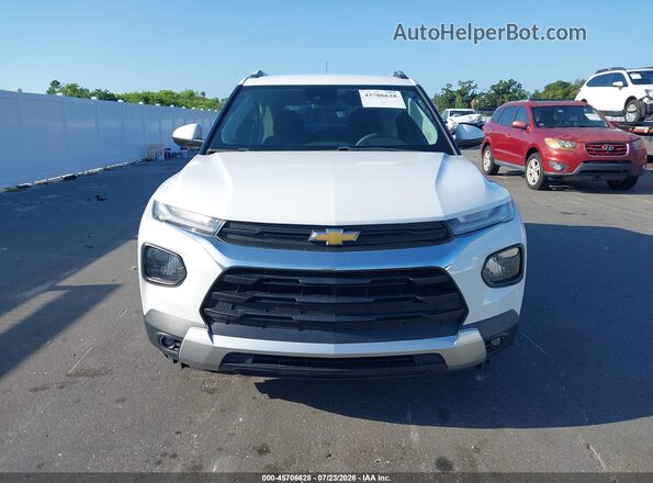 KL79MPS21NB114777 2022 CHEVROLET TRAILBLAZER White Вид щитка приладів