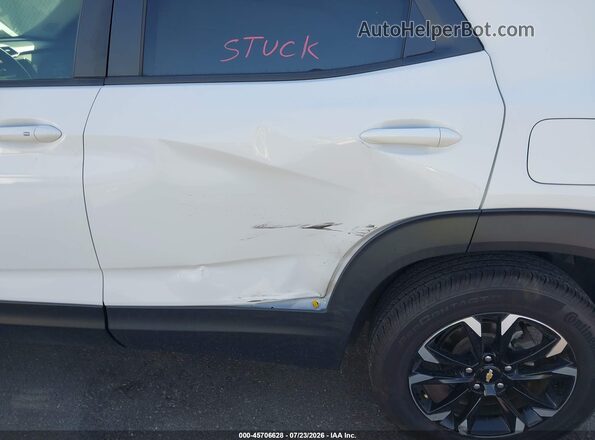 KL79MPS21NB114777 2022 CHEVROLET TRAILBLAZER White Вид спереду