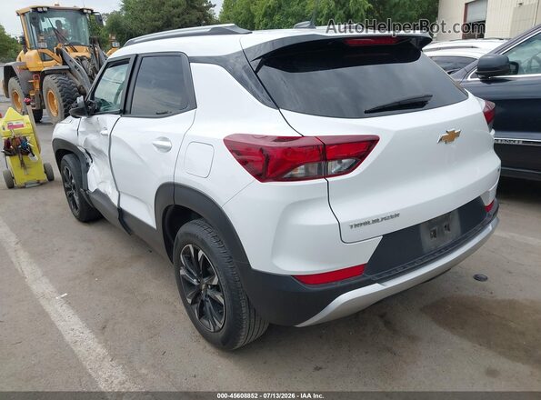 KL79MPS22PB099614 2023 CHEVROLET TRAILBLAZER White Trasero izquierdo