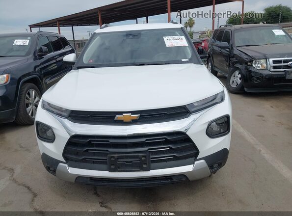 KL79MPS22PB099614 2023 CHEVROLET TRAILBLAZER White Vista del cuadro de instrumentos