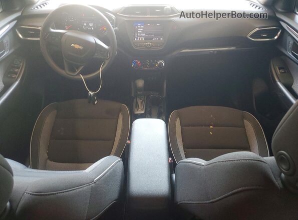 KL79MPS22PB207522 2023 CHEVROLET TRAILBLAZER Black Widok deski rozdzielczej