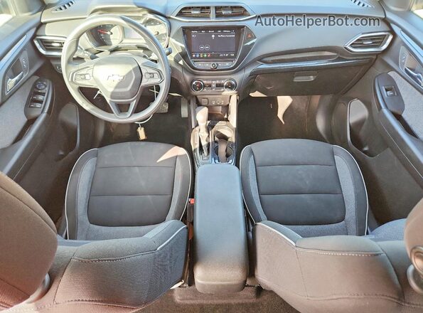 KL79MPS23PB169749 2023 CHEVROLET TRAILBLAZER Black Widok deski rozdzielczej
