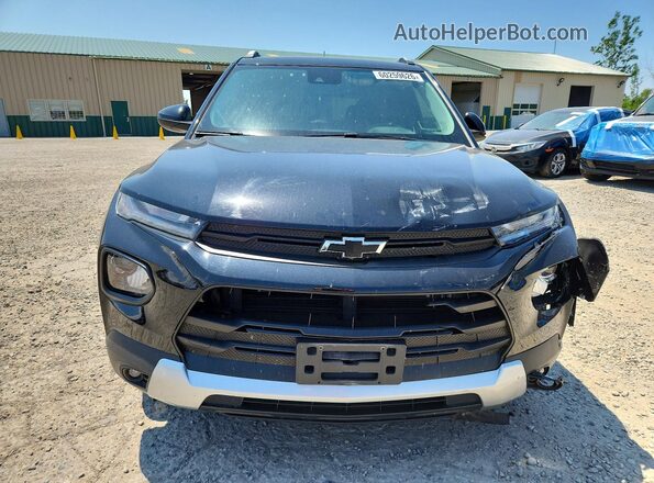 KL79MPS24NB013765 2022 CHEVROLET TRAILBLAZER Черный Вид спереди