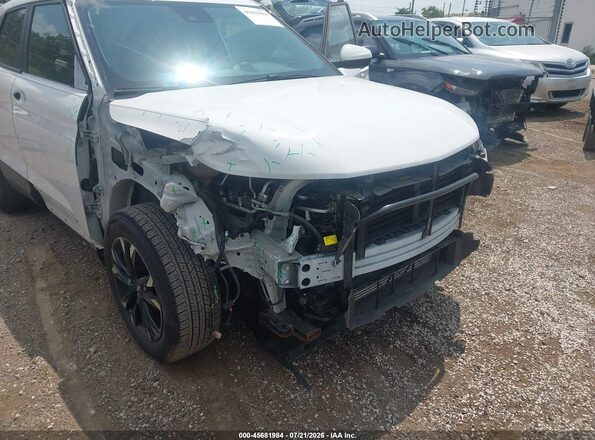 KL79MPS24NB094766 2022 CHEVROLET TRAILBLAZER White Widok z przodu