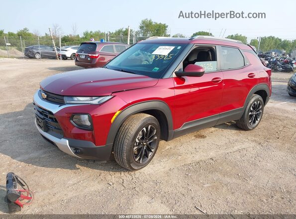 KL79MPS24PB092289 2023 CHEVROLET TRAILBLAZER Burgundy Передня ліва чверть