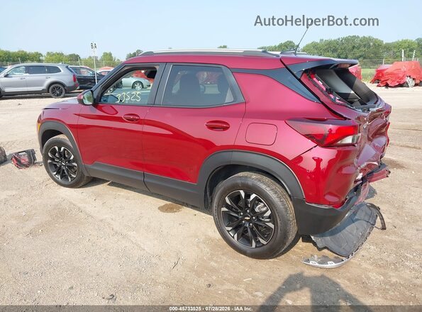 KL79MPS24PB092289 2023 CHEVROLET TRAILBLAZER Burgundy Задня ліва чверть