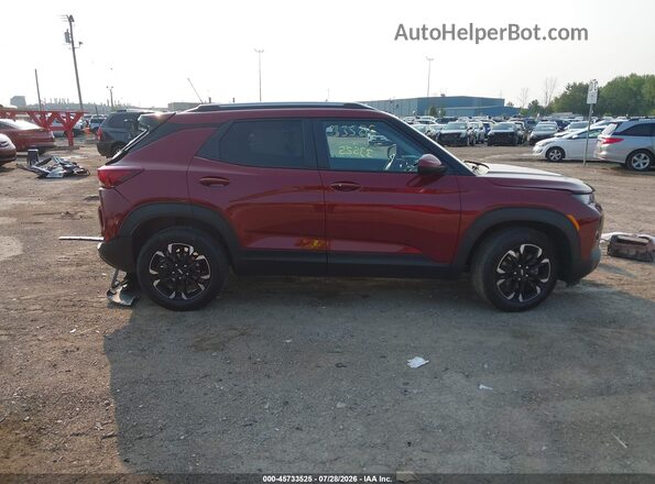 KL79MPS24PB092289 2023 CHEVROLET TRAILBLAZER Burgundy Панорамний вид салону 360°