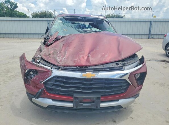 KL79MPS24RB039210 2024 CHEVROLET TRAILBLAZER Maroon Вид спереду