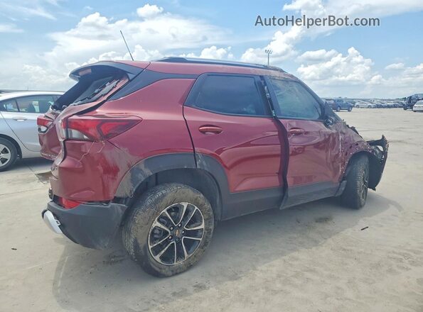 KL79MPS24RB039210 2024 CHEVROLET TRAILBLAZER Maroon Задня права чверть