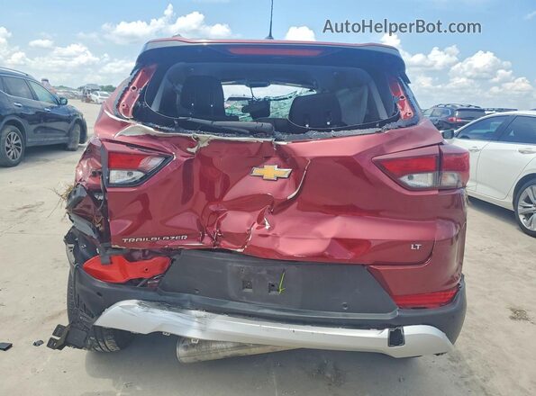 KL79MPS24RB039210 2024 CHEVROLET TRAILBLAZER Maroon Вид ззаду