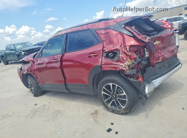 KL79MPS24RB039210 2024 CHEVROLET TRAILBLAZER Maroon Задня ліва чверть