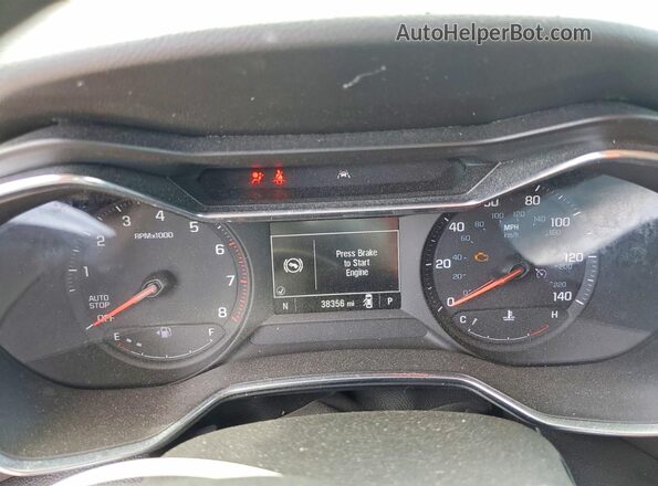 KL79MPS25PB108239 2023 CHEVROLET TRAILBLAZER White Vista del cuadro de instrumentos
