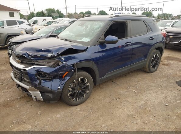 KL79MPS26NB007563 2022 CHEVROLET TRAILBLAZER Blue Przód lewy