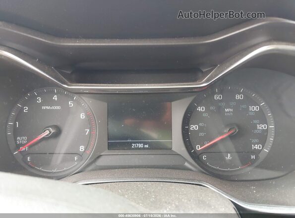 KL79MPS26NB007563 2022 CHEVROLET TRAILBLAZER Blue Widok tylnych siedzeń